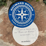 Outward Bound 3" Sticker